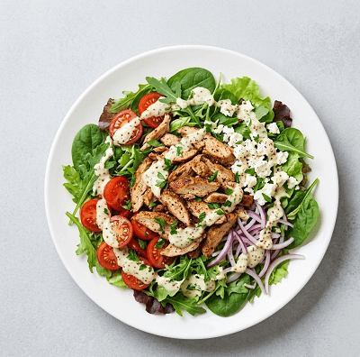 Chicken Gyro Salad 