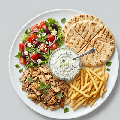Portion Of Mixed Gyro 