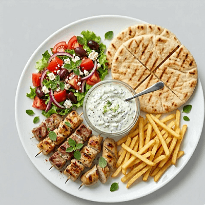 Portion Of Shish Kebab 