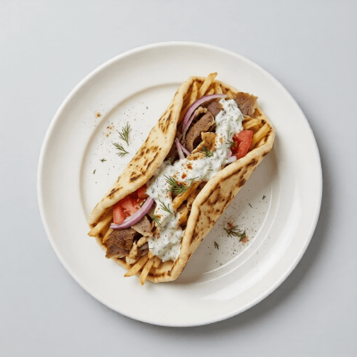Mixed Gyro Pita Wrap 