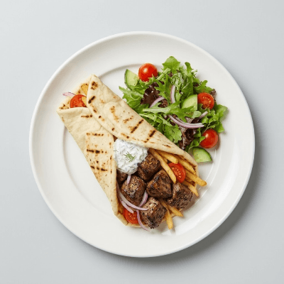 Shish Kebab Pita Wrap 