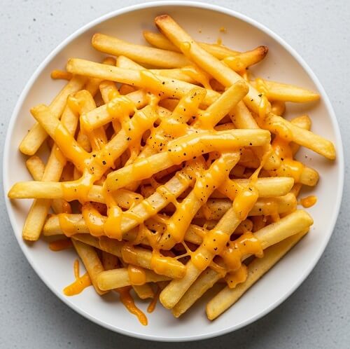 Handcut Chips With Mozzarella 